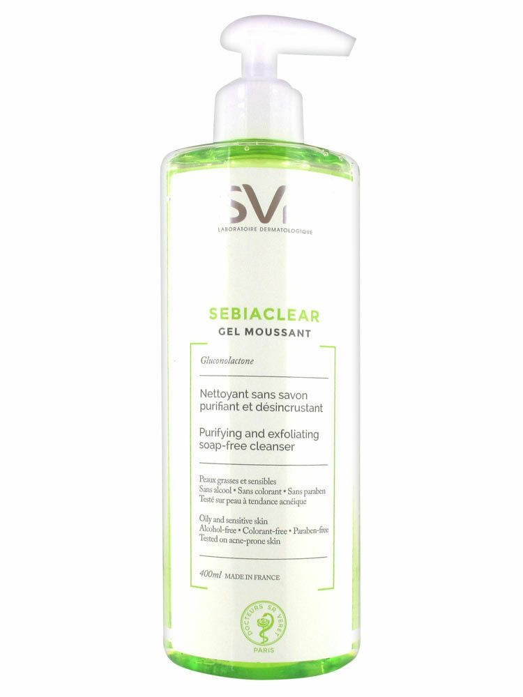 SVR SEBIACLEAR GEL MOUSSANT 400ML