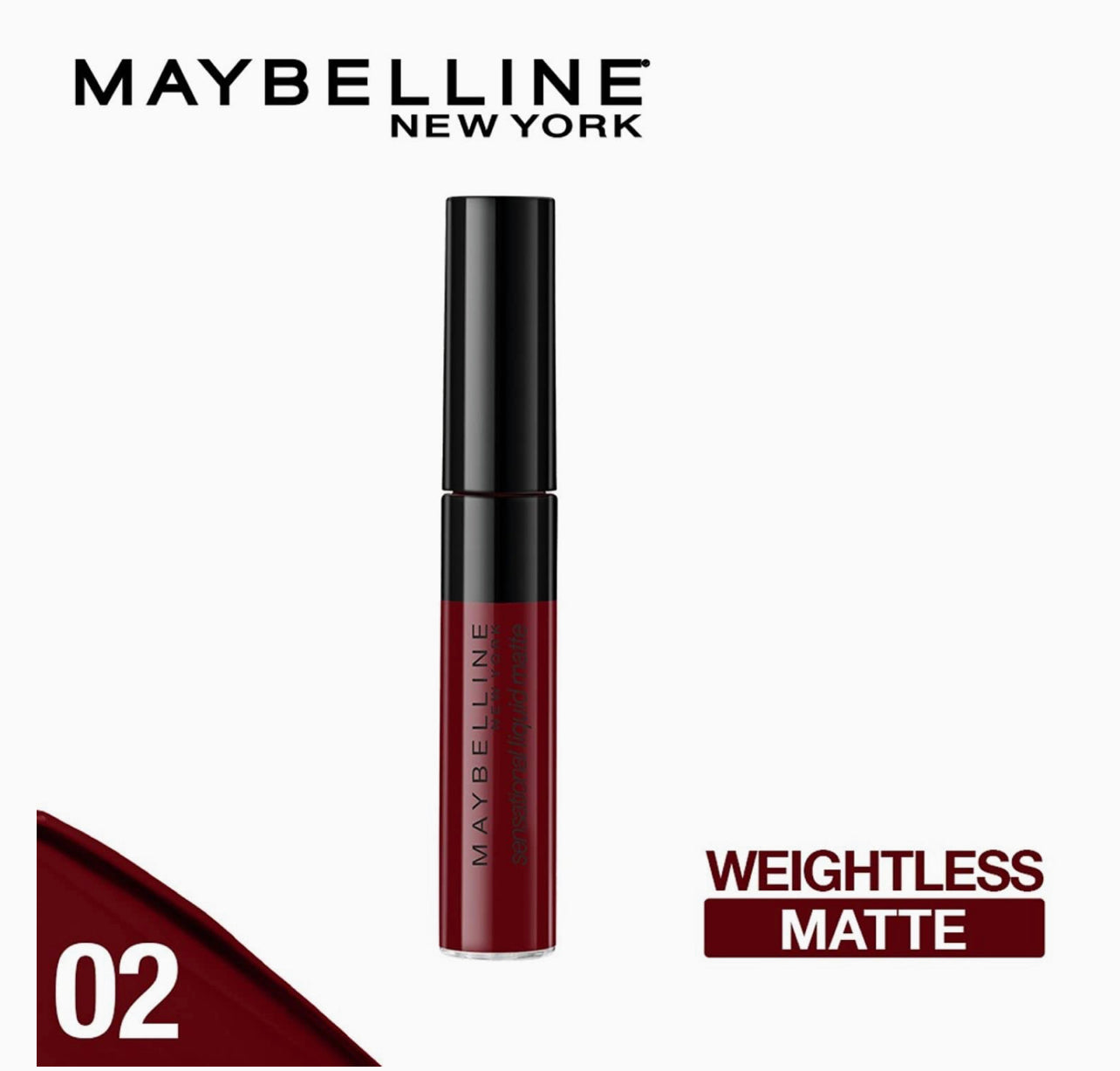 MAYBELLINE SENSATIONAL LIQUID MATT 2 SOFT WINE