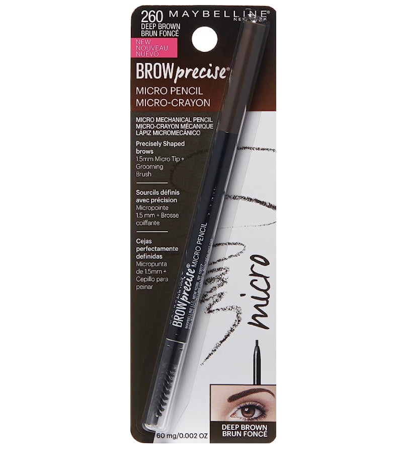 MAYBELLINE BROW PRECISE MICRO PENCIL DEEP BROWN