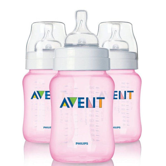 AVENT NATURAL BOTLLE 1M+ PINK 260ML