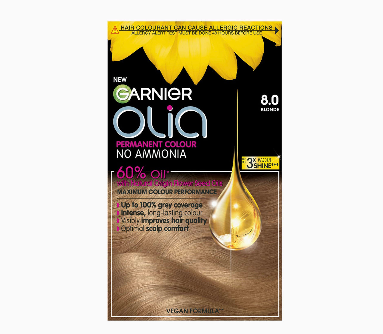 GARNIER OLIA NO.8 (BLONDE) AMMONIA FREE