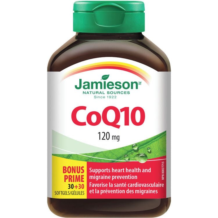 JAMIESON COQ10 120MG 30TAB