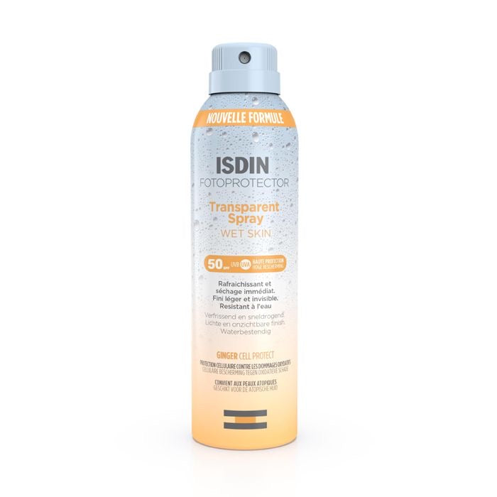 ISDIN FOTOPROTECTOR TRANSPARENT SPRAY WET SKIN 250ML